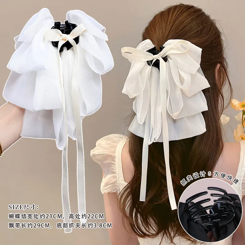 

2pcs Bowknot for Girls Bow Bowknot Accessories Clips Bride Elegant Fashion Accessories Thin Thick Bow Hair Clips Hair Bands