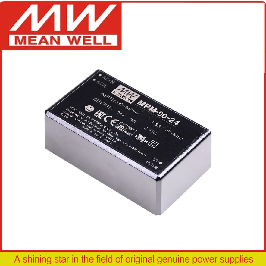 

Терминальный модуль MEAN WELL медицинского класса MPM-90 MPM-90-12 MPM-90-15 MPM-90-24 MPM-90-48 90 Вт