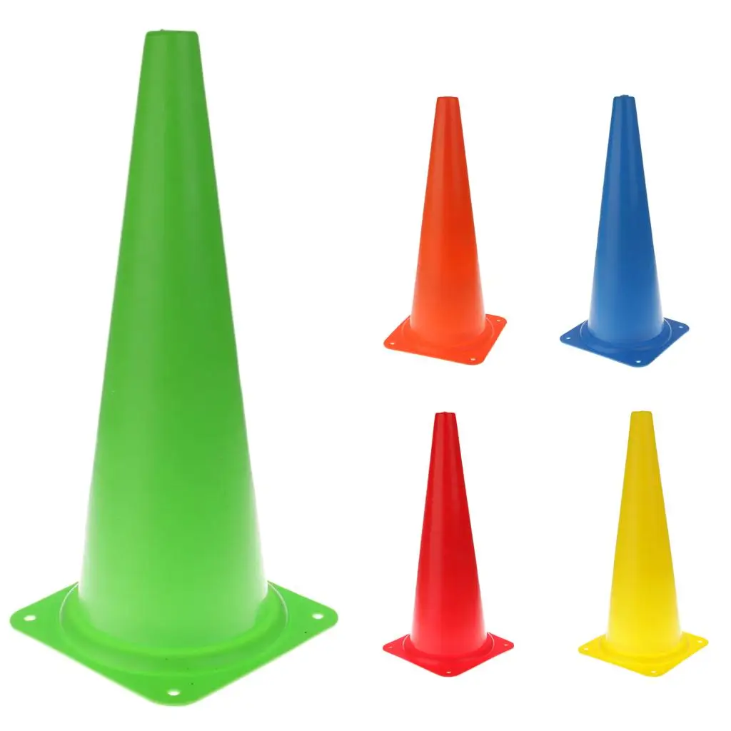 

Soccer Safety Cone Durable PE Plastic Sports Training Marker for Schools Parking Lots Road Safety