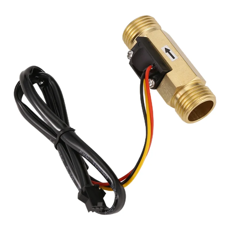 ABGE-1/2PT Water Flow Sensor Switch Control Meter Flowmeter 1.5-30L/Min