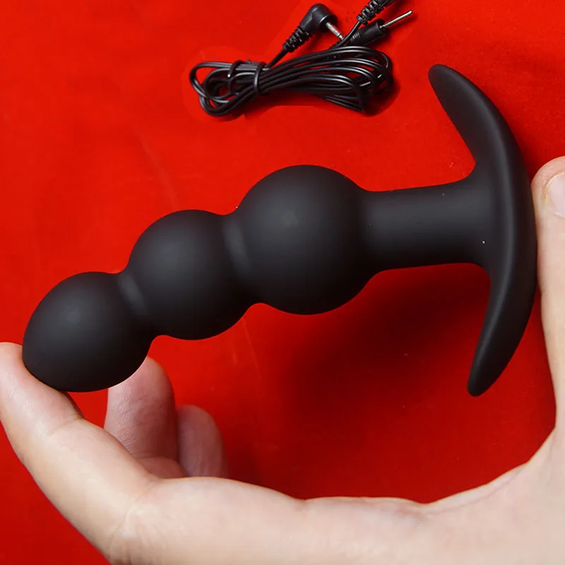 E stim Estim Anal Plug Dilator,Electro BDSM Butt Plug,Electrosex Electrostimulator Prostate Massage,Electric Buttplug,Sex Toys