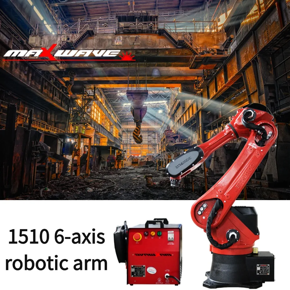 

Maxwave Industrial Six Axis Robot For Precise Welding Cutting Loading Unloading In Labor Intensive Industries