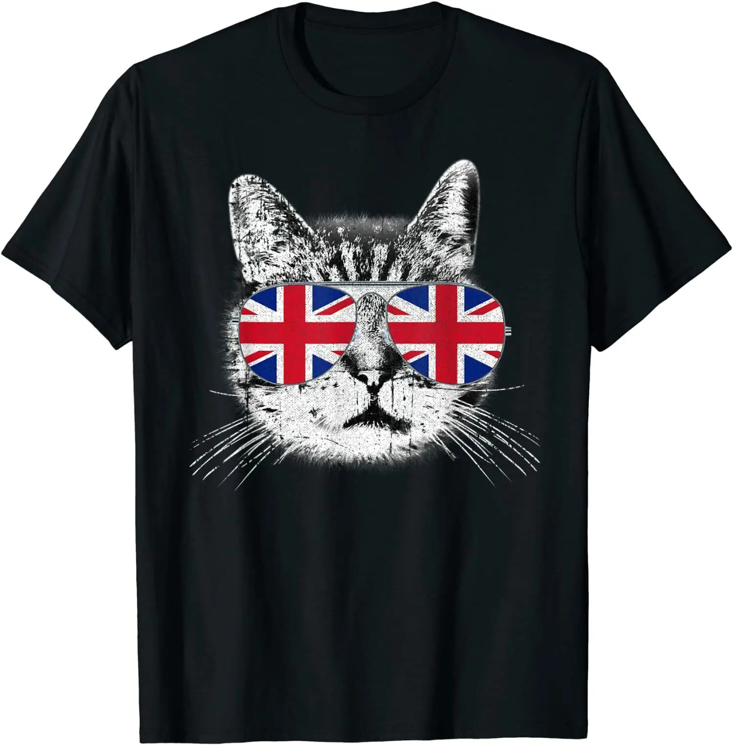 

NEW LIMITED UK Flag Cat Lover Premium Great Gift Idea Tee T-Shirt Size S-3XL