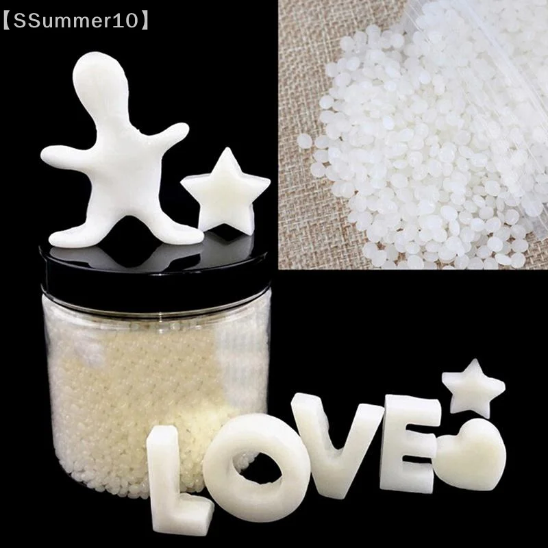 【SSummer10】100/200g Moldable Resin Clay Pellets Heat Shapeable Plastic Beads For DIY Crafts Toy Repairs Modeling Art Projects