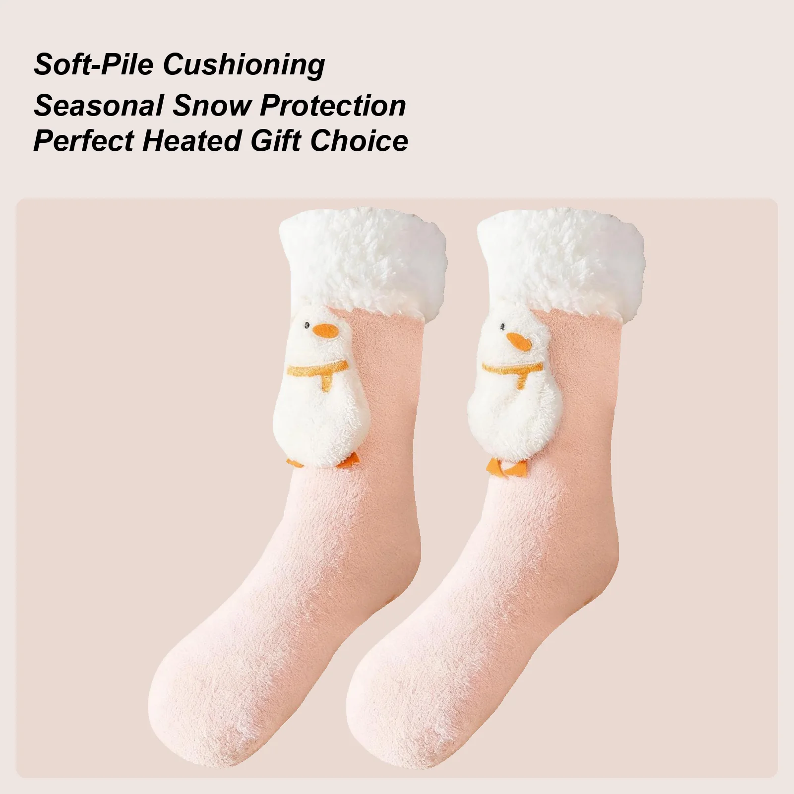 

Носки с подогревом, рождественские 3-температурные USB-грелки для ног, удобные регулируемые носки с подогревом для мужчин, женщин, взрослых, подруг, офиса