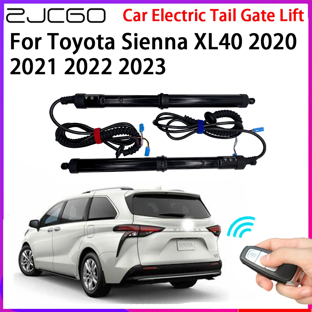 

ZJCGO Car Automatic Tailgate Lifters Electric Tail Gate Lift Assisting System for Toyota Sienna XL40 2020 2021 2022 2023