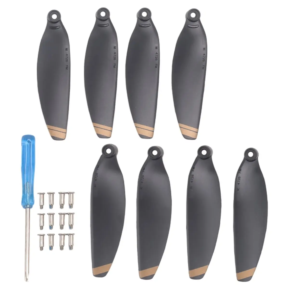 AA80 8Pcs 4726 Propeller for 2 Drone Light Weight Props Blade Replacement Wing Spare Parts for 2 B
