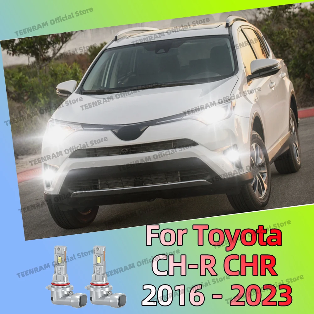 

2Pcs LED Headlight Bulbs 30000LM 12V Head Lamps For Toyota CH-R CH R CHR 2016-2023 iQ 2009-2015 Yaris 2021-2023 Corolla Auris