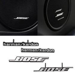 10pcs/Lot Auto Aluminum 3D Metal Pin BOSE Hi-Fi Speaker Audio Stereo Labeling Decorate Sticker Badge Emblem Decals Car Styling