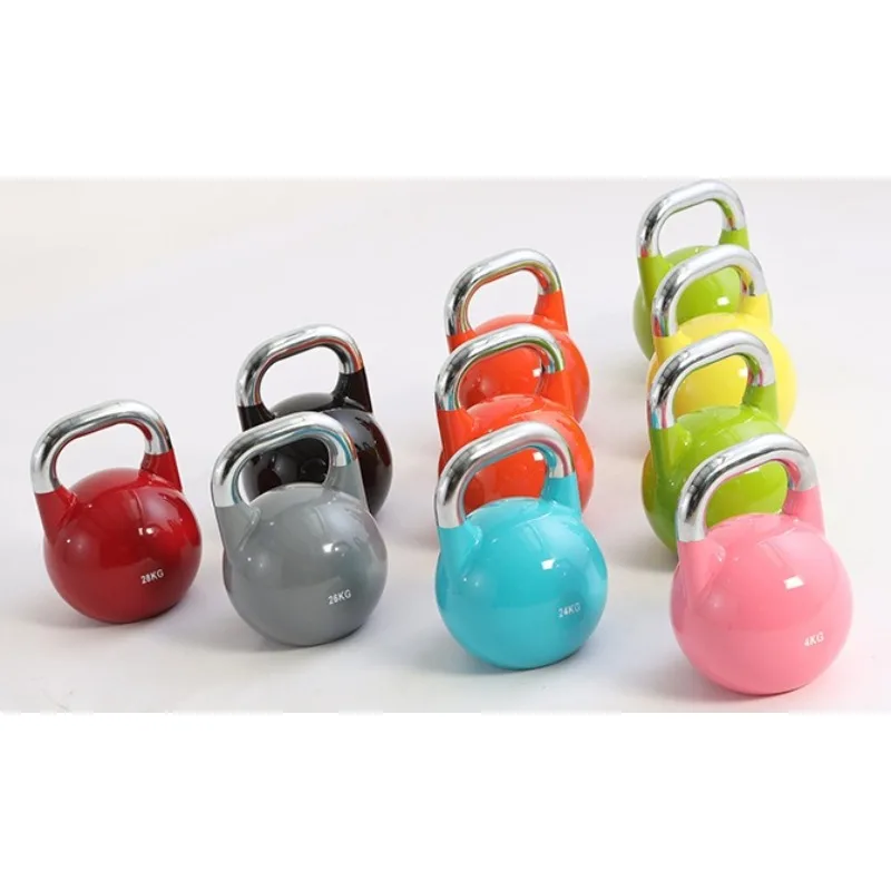 18kg/30kg Black Competition Kettlebells Suitable for Gym Workouts Strength Training and Fitness Exercises