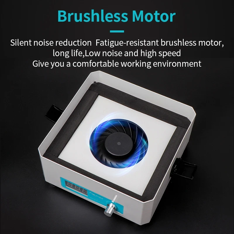 Desktop Mini Löten Rauch Absorber Reiniger ST-100XP Staub Reiniger Rauch Reinigung Rauch Extractor Luft Reiniger Filter