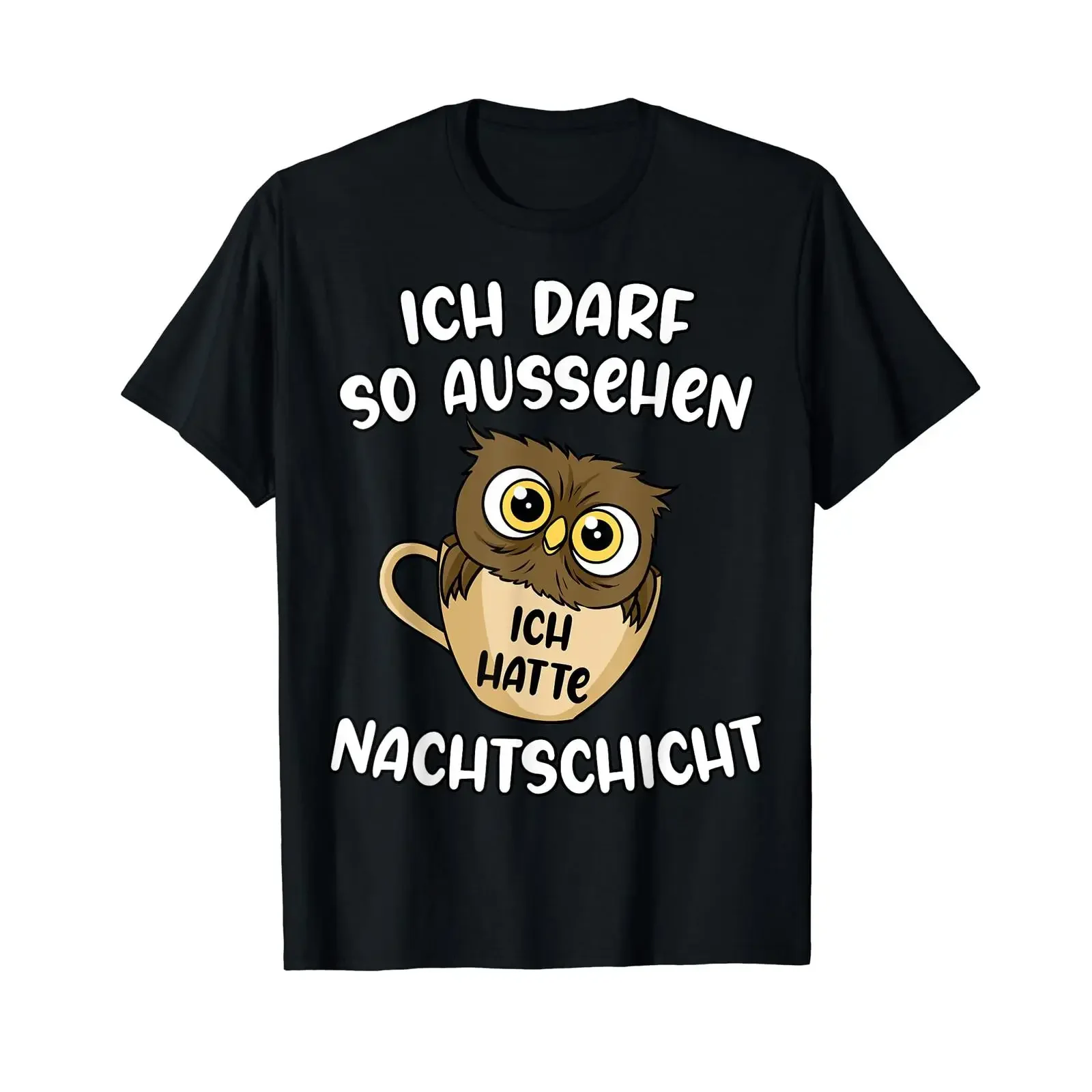 I'm allowed to look like this I worked the night shift a owl and wear coffee t shirt vintage Washed Comfortable Stretched