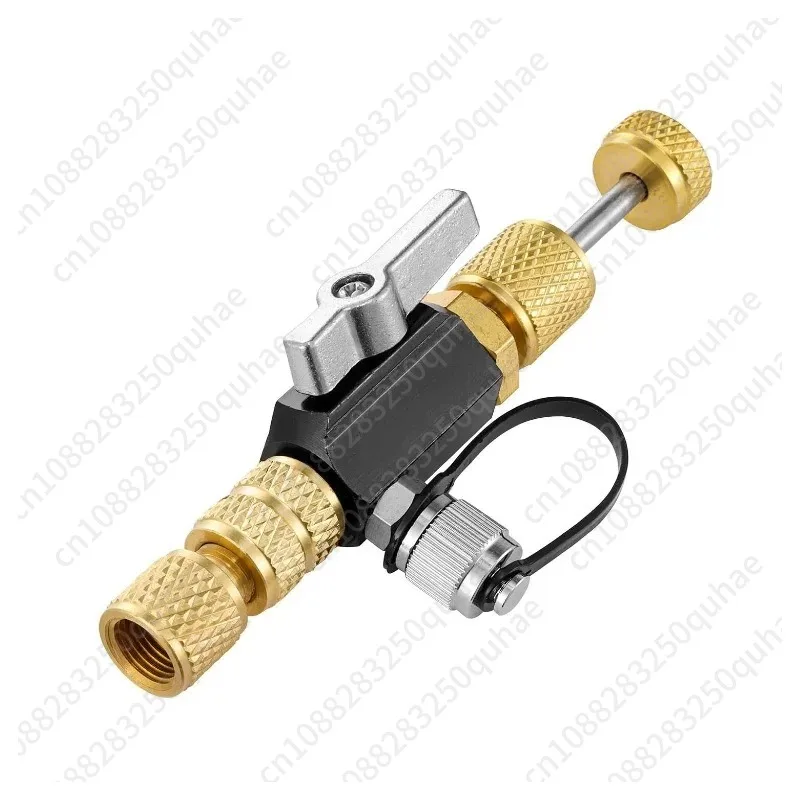 1/4" & 5/16" AC Valve Core Remover, Sight Valve Adapter
