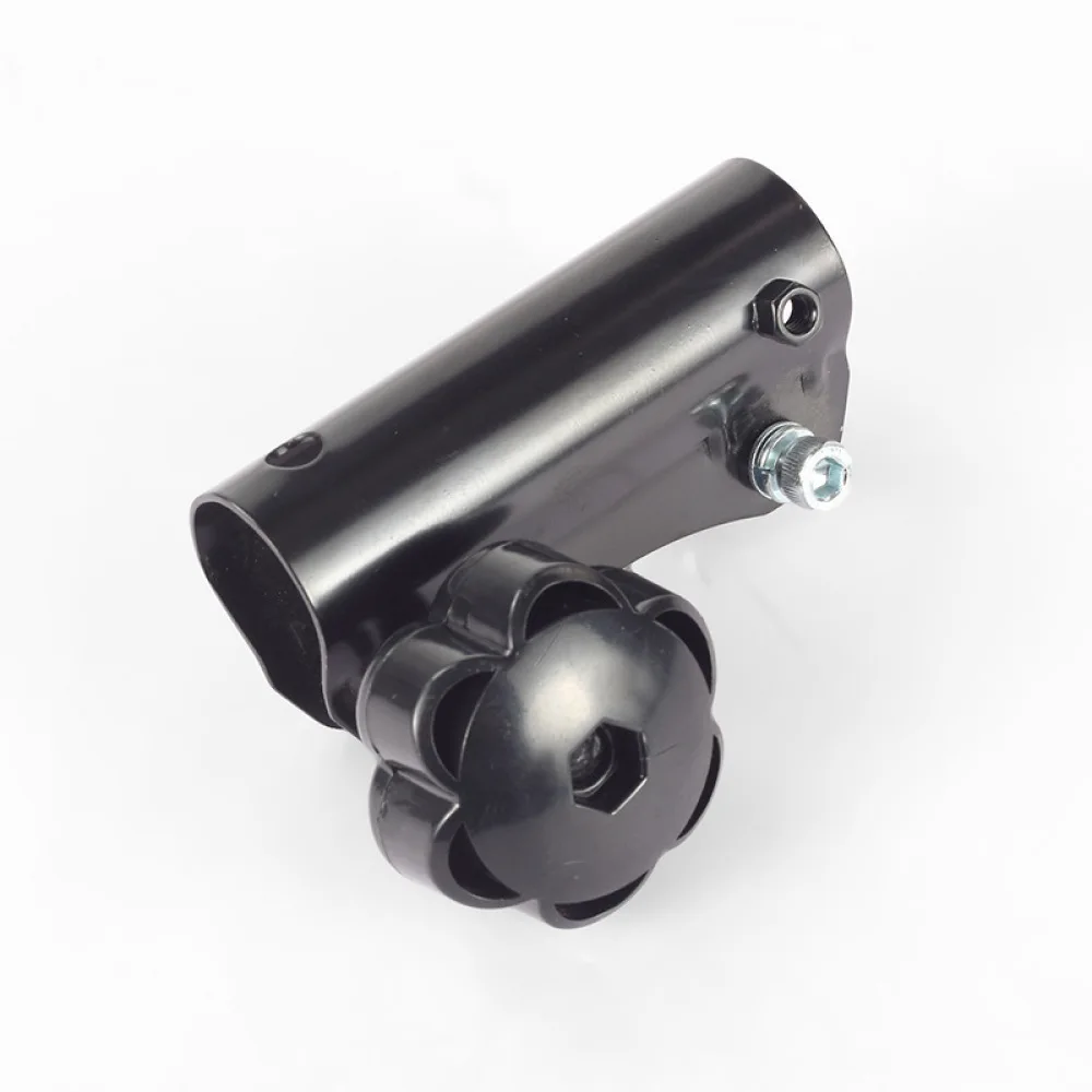 Universal Brush Cutter Shaft Adapter Metal Extender Dual Hole Positioning Connector Heavy Duty Garden Lawn Mower Repair Tool