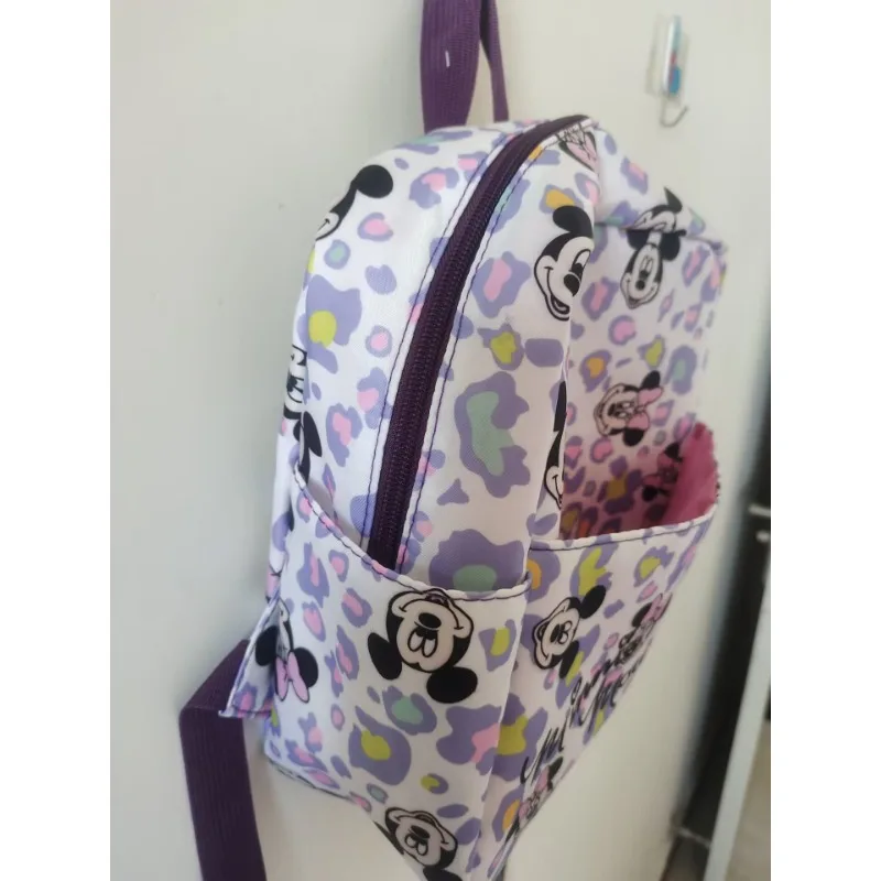 Disney Cartoon Backpack for Women Mickey Mouse Donald Duck Pattern Students School Bags Large Capacity Backpack Girls Tote Bags