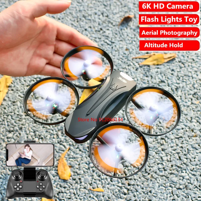 6k profession HD Wide Angle Camera WiFi Fpv Drone Dual Camera Altitude Hold Drones Aerial Photography Aircraft Toys Gift Boy Kid