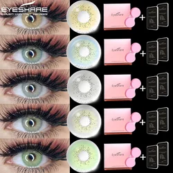 EYESHARE 1 Pair Color Contact Lenses for Eyes Beautiful Pupil Contact Lens Yearly Use Cosmetic Beauty Eye Lenses Colored Lenses