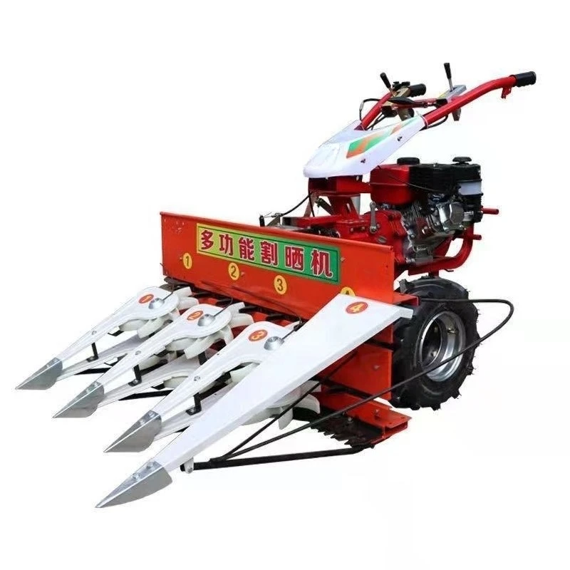 

Multifunctional small sun cutter, household soybean rice harvester, self-propelled harvester