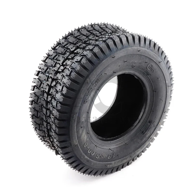

6-inch 13x5.00-6 Turf Friendly Tire is applicable to gardening tractor rider mower Lawn & Garden Mower, drifting beach car acces