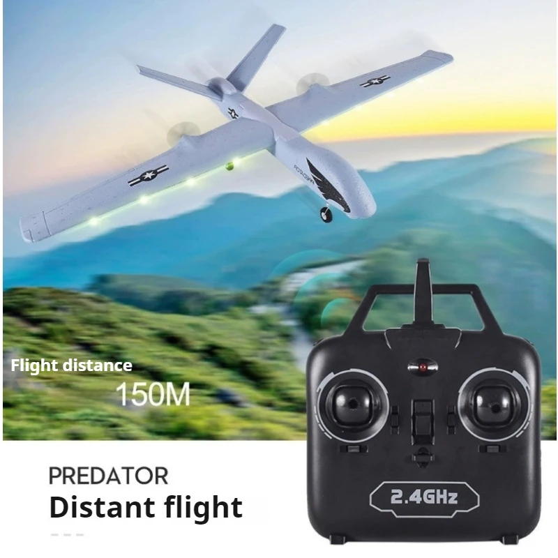 New Z51 Remote Control Aircraft Fixed-Wing Foam Aircraft Glider Z55 Predator Aircraft Model Toys Children Holiday Birthday Gift