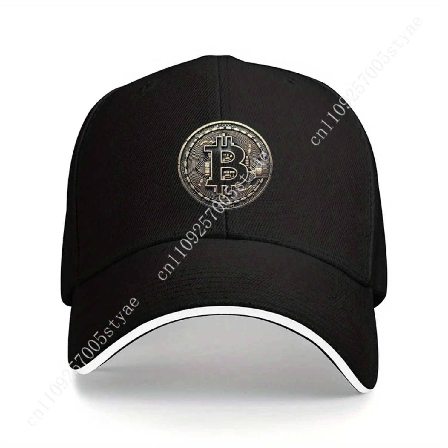 Bitcoin Crypto  Baseball Cap Unisex Adjustable Cotton Casual Summer Outdoor Headwear