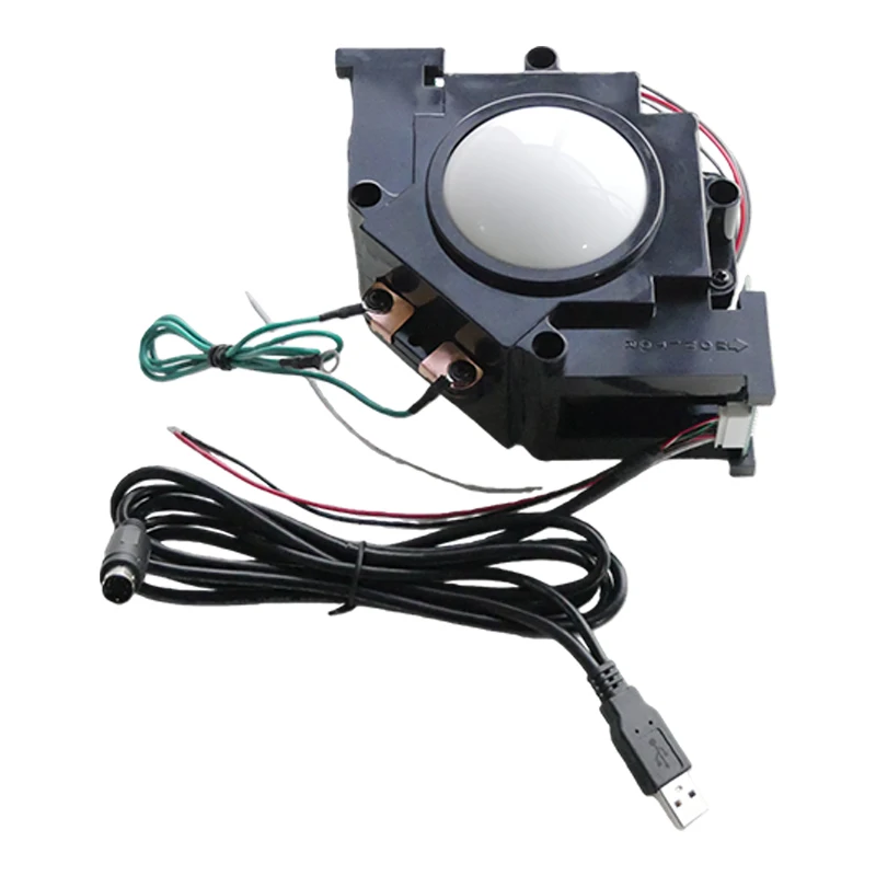 

3-inch Tracking Ball White High Lip Trackball assembly for Golden Tee Arcade Accessories,Deliver Ultimate Performance