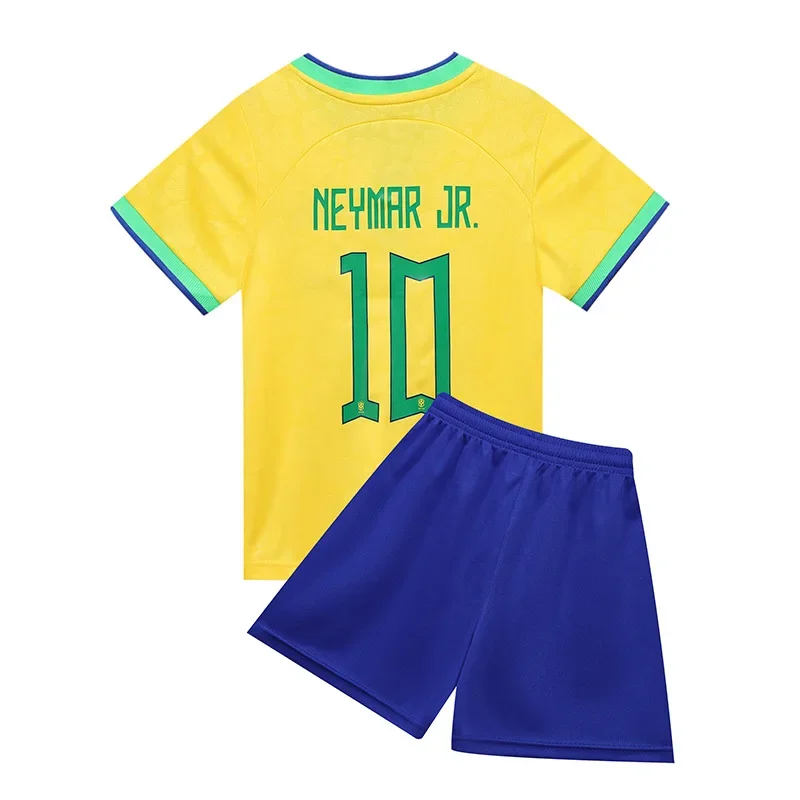 Wholesale Kids Soccer Jersey Sets For Boys And Women Kindergarten Elementary School Students Short Sleeve Jersey