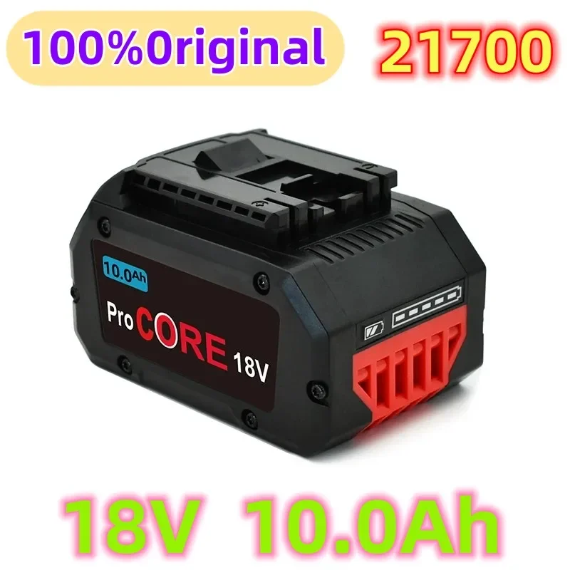 21700 18V MAX Cordless Electric Tool Drill with 100% High Quality 18V 10.0Ah Lithium Ion Replacement Battery GBA18V