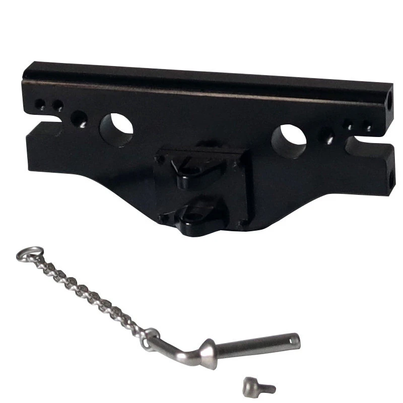 RC 1/14 Metall-Heckträger Ersatz-Heckhaken für Tamiya Hydraulikbagger Lader Muldenkipper für VOLVO Anhänger Kipper DIY-Teile – Detail 4