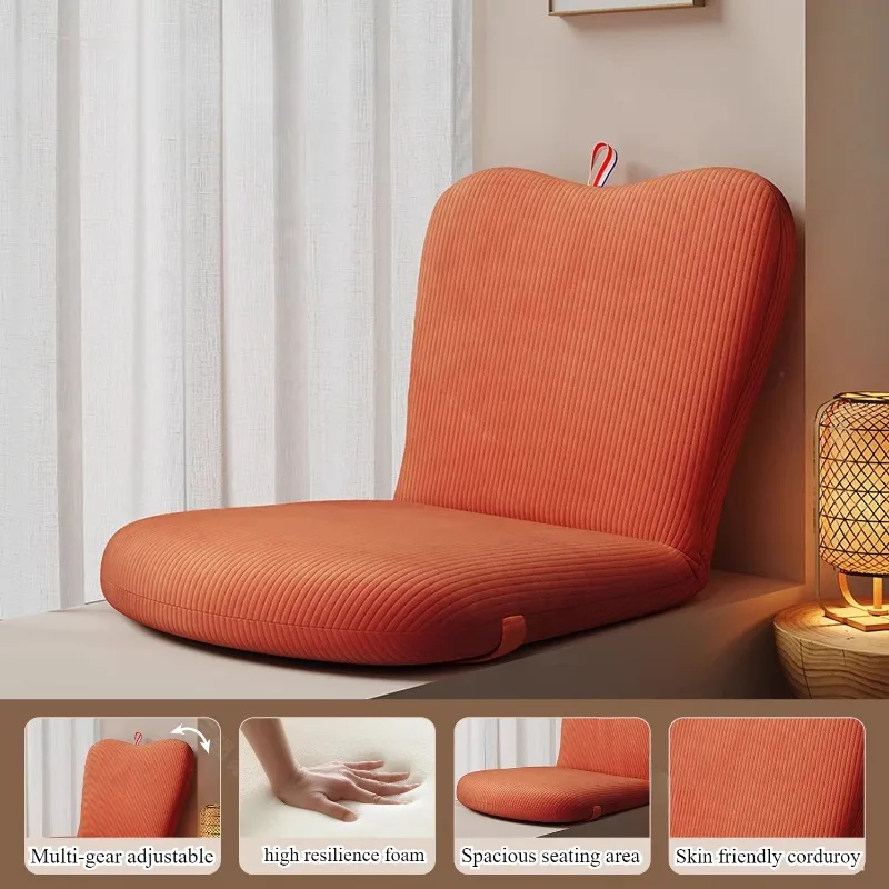 Lazy sofa seat cushion on the ground tatami bed backrest chair balcony bedroom children single small sofa seat image 3