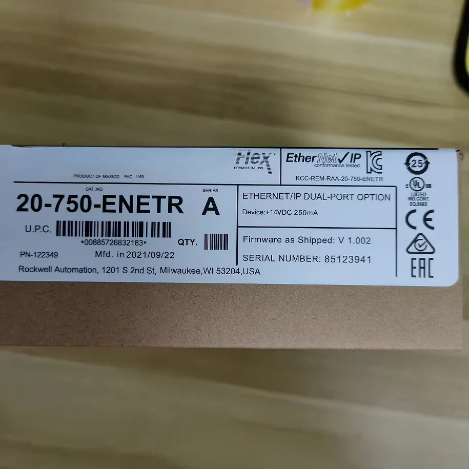 Modul ENet/IP 2-P baru bersegel pabrik Module 750