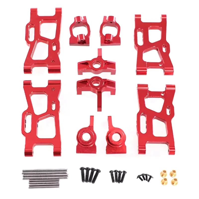 

New-Metal Swing Arm Upgrade Kit For Wltoys 1/14 144010 144001 144002 1/12 124016 124017 124018 124019 RC Car Upgrade Parts