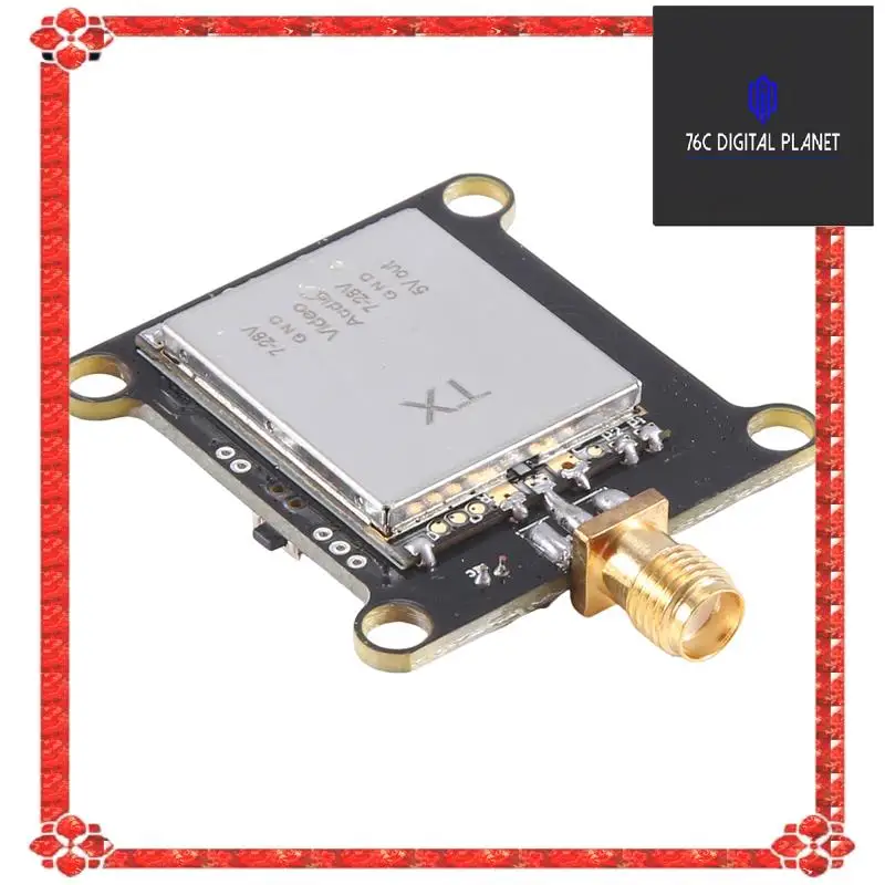 

Модуль видеопередатчика CRSF TX V2 1,2G FPV VTX для FPV Freestyle, детали радиоуправляемого дрона дальнего действия, передатчик микротипа, простая установка