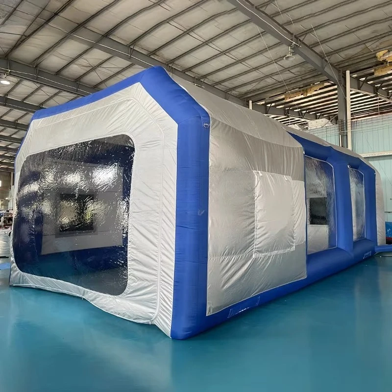 Outdoor Waterproof Portable Car Spray Tent Inflatable Paint Booth for Cars