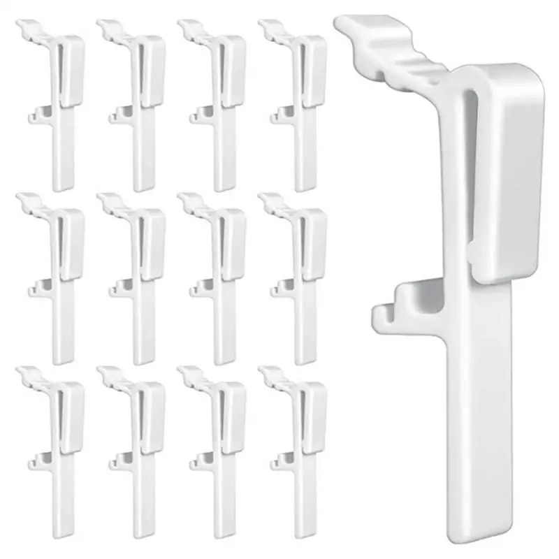 RV Curtains Clips Curtains Clips 12 Pcs RV Curtains Retainer Inside RV Windows Curtains Clips Curtains Side Holder Secure Hold