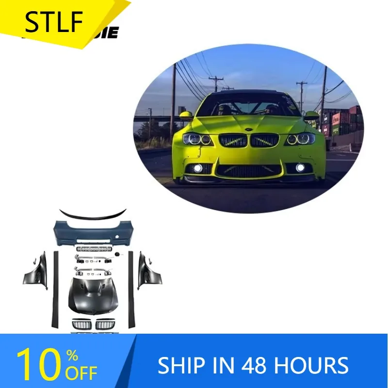 

Zuimi High-end E90 M3 Style Rear Bumper Body Kit 3 Series Car Bumper For Bodykit Front Lip Rear Diffuser Spoiler