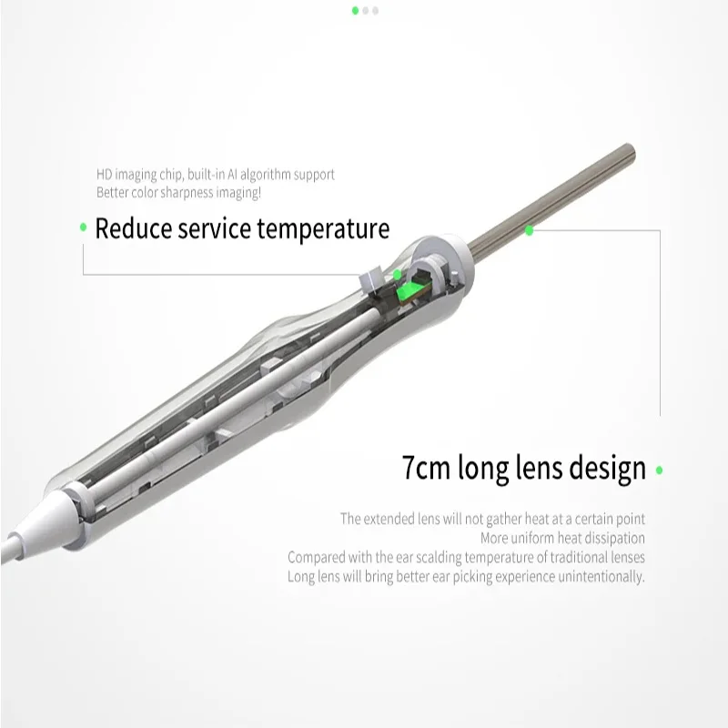 3.2mm 1.5M 10-inch endoscope equipment HD visual instrument smart device camera inspection tool 32G with accessories