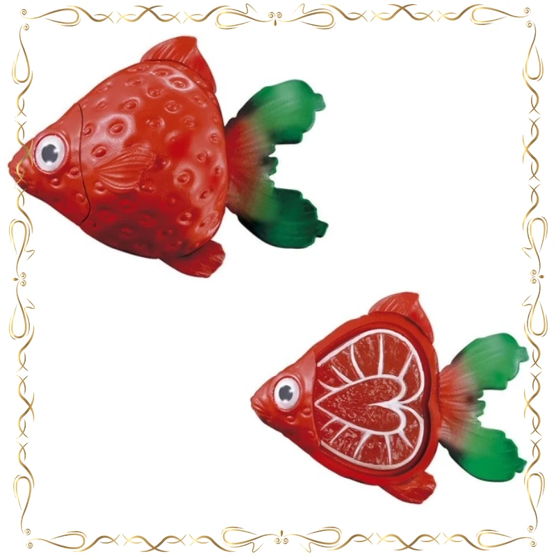 

Морской организм, моделирование фруктов, кавайный настольный орнамент, подарок на память, гашапон, экшн-фигурка, модель игрушки