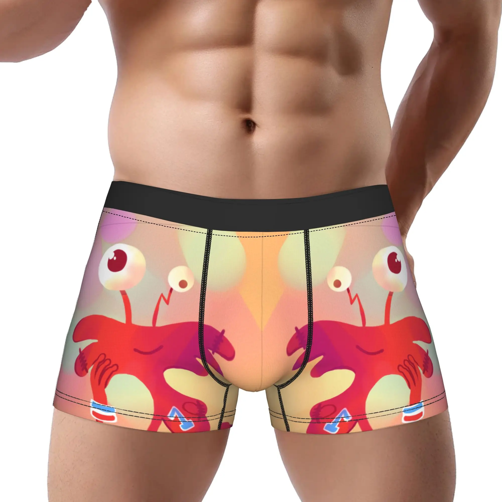 Fosters Home for Imaginary Friends Underpants Homme Panties Man Underwear  Comfortable Shorts Boxer Briefs
