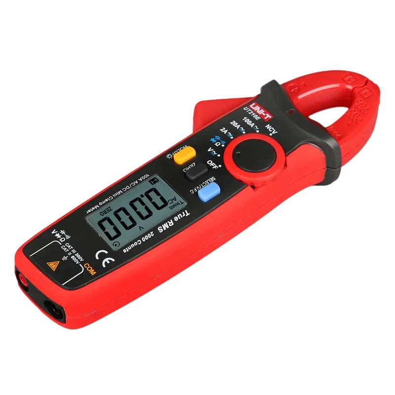 UNI-T Ut210d Digitale Klemmeter Ware Rms Spanningsweerstandcapaciteit Multimeter Temperatuur Meet Auto Range Elektrisch
