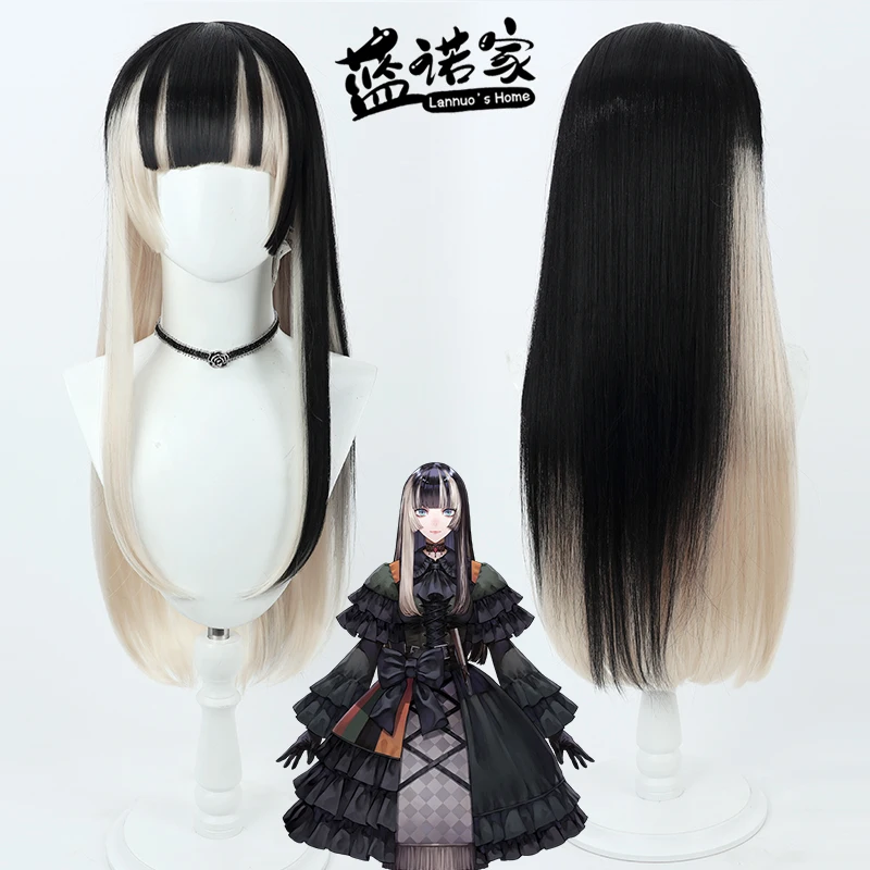 We trosseolution In Stock Juufuutei Raden Wig Cosplay Holo Vtuber Hololive Dev Is ReGLOSS Halloween Long Hair Wig
