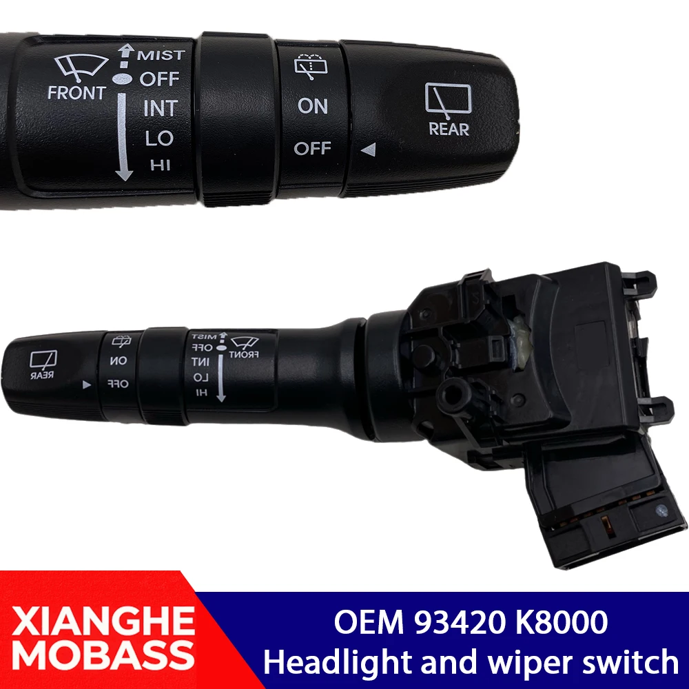 Windshield wiper switch For KI-A KX1 Stonic YB CUV 2019 2020 2021 2022 2023 2024 2025 2026 93420-K8000 93420K8000