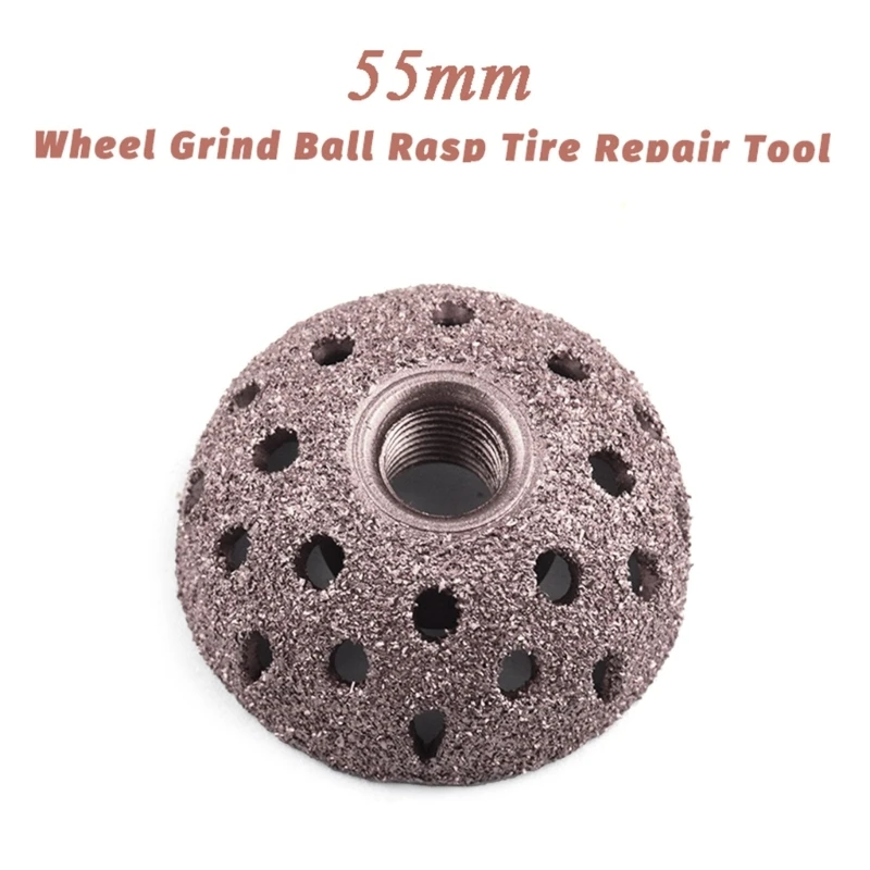 42/55mm Steel Hemispherical Pneumatic Grinding Head Grinding Repair