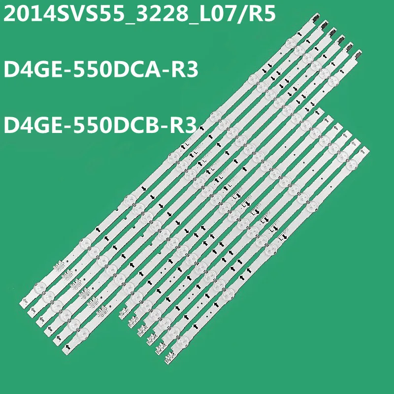 

10Kit LED Strip For UE55H6415 UE55H6470 UE55H6475 UE55H6500 UE55J6510 UE55H6590 UE55H6600 UE55H6670 UE55H6750 UE55H6800
