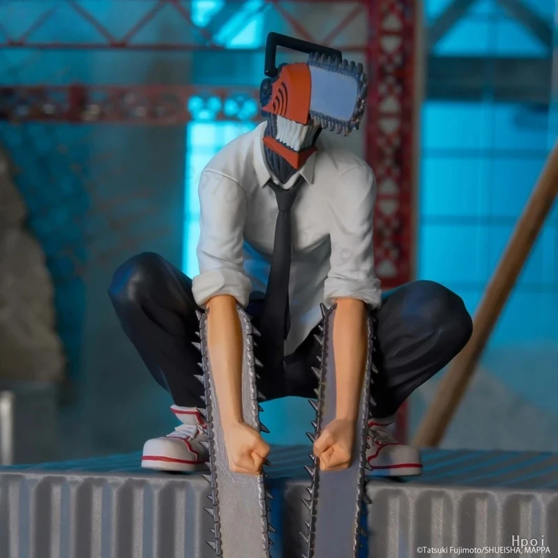 16 см Человек с бензопилой, аниме-фигурка Power/Denji, экшн-фигурка, ПВХ, бензопила, человек, лапша, пробка, фигурка, коллекция для взрослых, модель игрушки