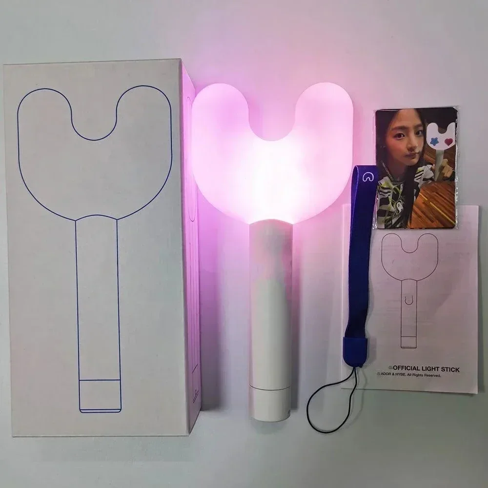 New Kpop NJ Lightstick With Bluetooth Hand Lamp Gidle Concert Hiphop Party NJ Light Stick Fluorescent Collection Toys