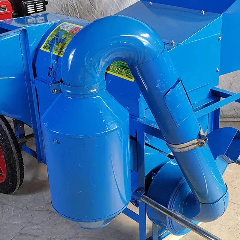 200-500KG/H Electric/Gasoline Rapeseed Threshing Machine Wheat Millet Soybean Sesame Rice Multi-functional Threshing Machine