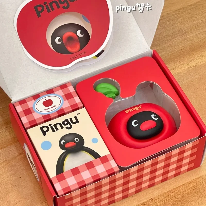

In Stock Pingu Penguin Apple Hand Warmer Figurine Toy Practical And Heartwarming Christmas Eve And Christmas Gifts Girlfriend