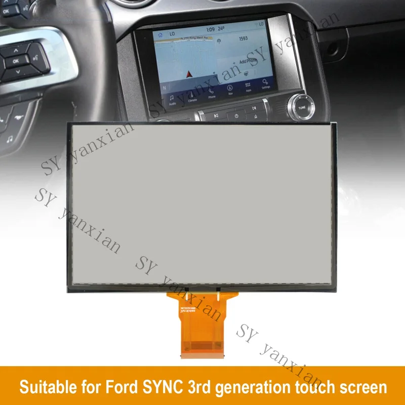 sy-pour-ford-sync-3-2015-2022-Ecran-tactile-d'unite-principale-avec-navigation-gps