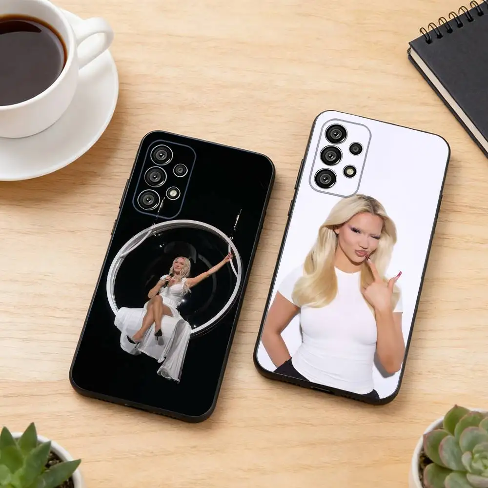 Чехол для телефона Shirin David Gib ihm для Samsung S25, S24, S21, S22, S23, S30, Ultra, S20, Plus, Fe, мягкий силиконовый черный чехол